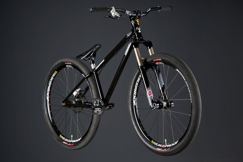 Team Rampage Frame First Look: Prototype Nukeproof Dirt Jump Frame