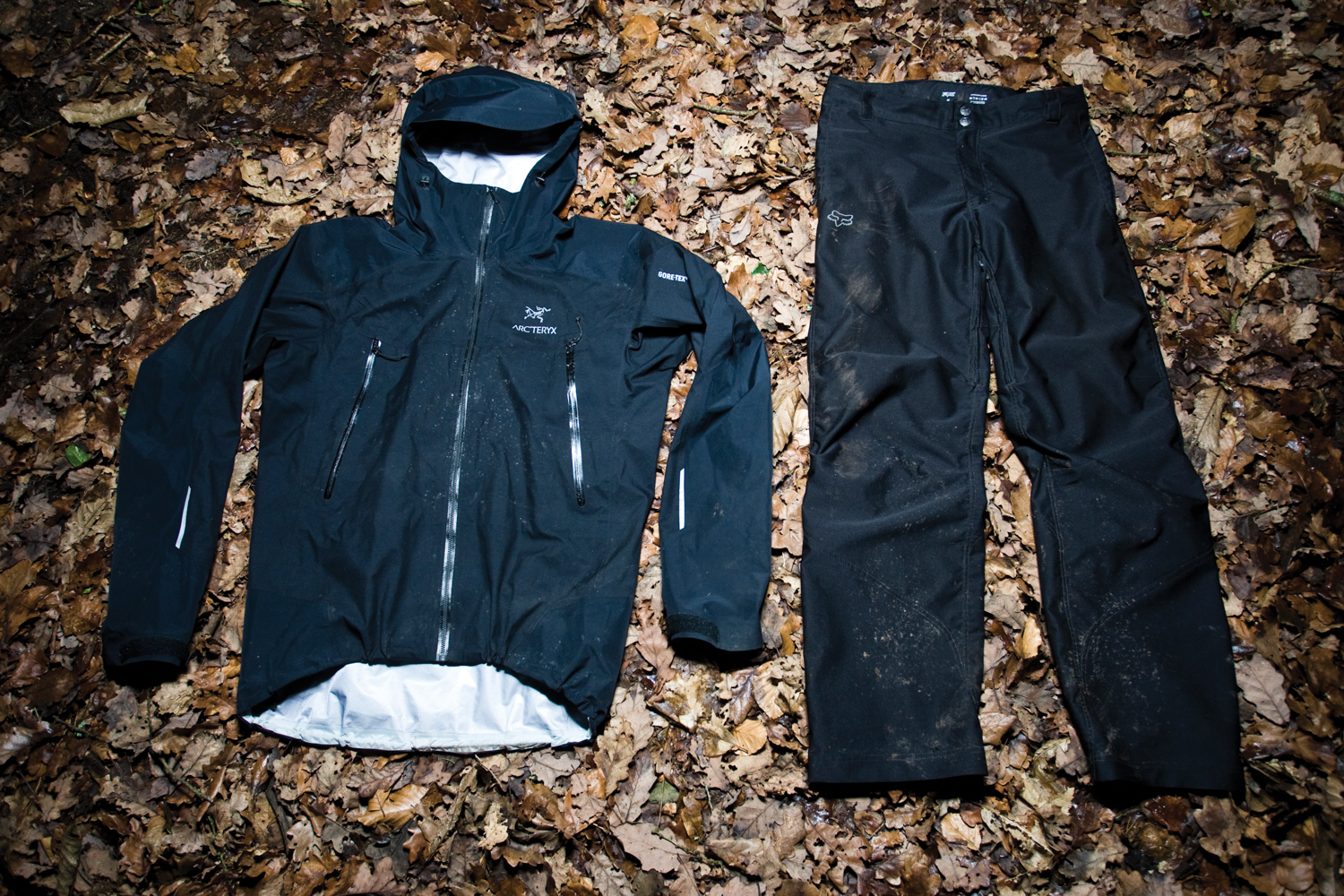 Arc'teryx Beta FL Jacket and Fox Shuttle Pant