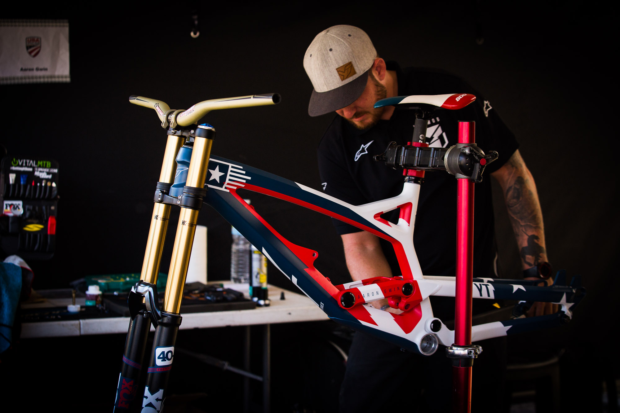 Val DI Sole World Champs track walk